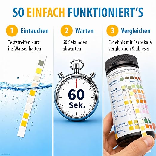Anwendung 9in1 Teststreifen