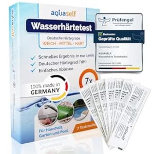 aquaself Wasserhärte-Teststreifen 7 Stück
